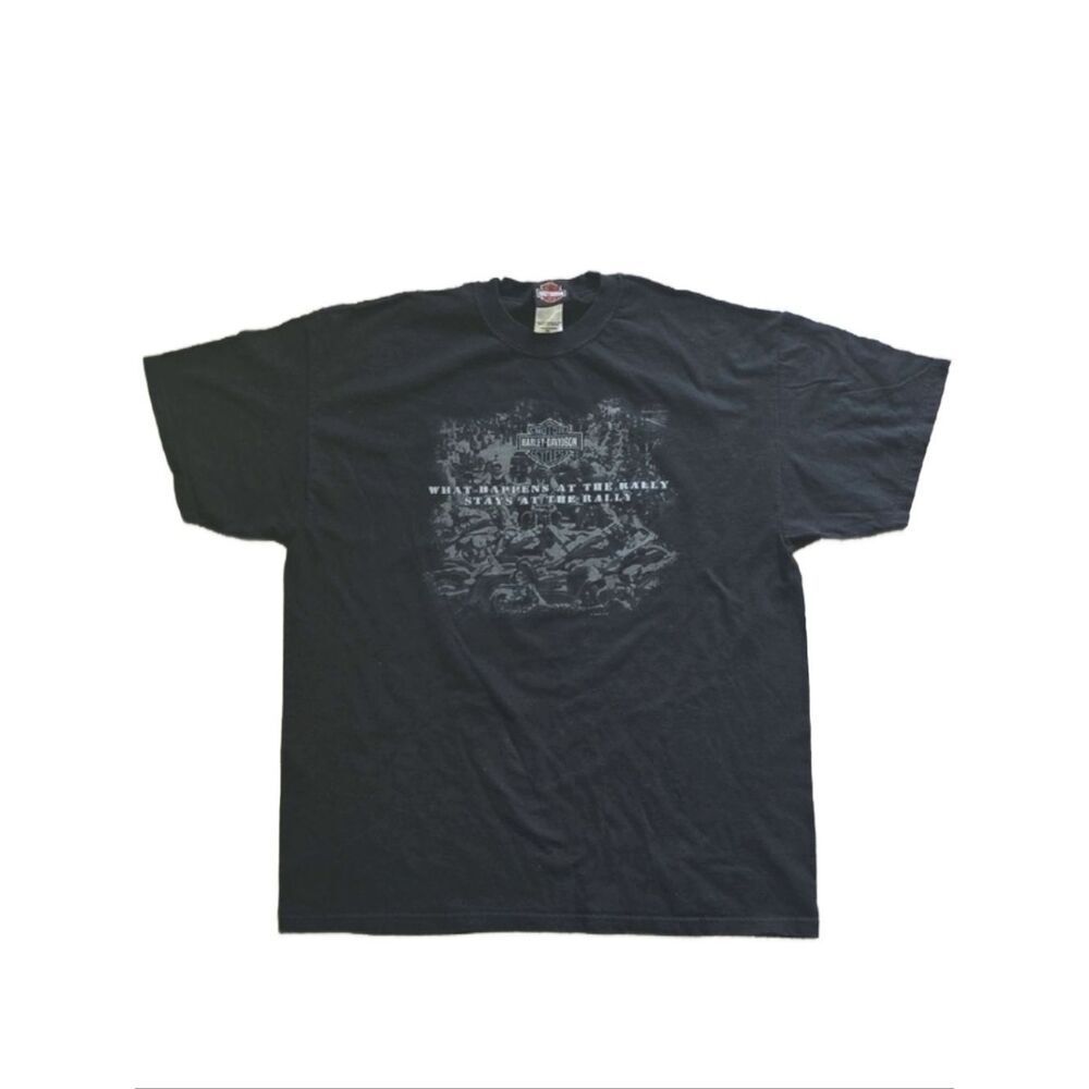 Harley-Davidson Fond Du Lac WI Wisconsin Open Road Rally T Shirt Size: L Large